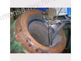 RECONDITION OF CYLINDER COVER WTH SUBMERGED ARC METHOD